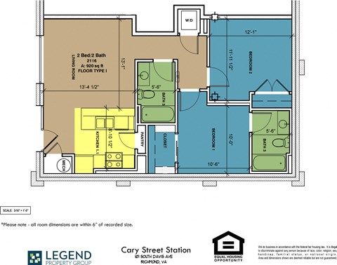 Cary Street Station Floorplan